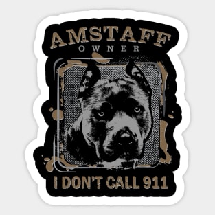 American Staffordshire Terrier - Amstaff Sticker
